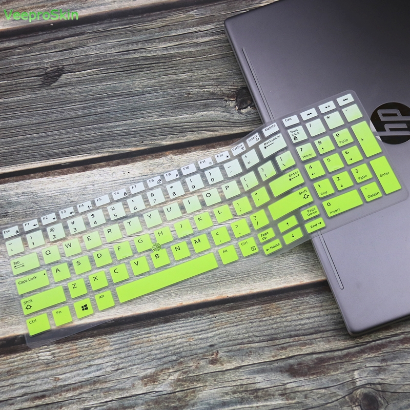 for Dell Dell Latitude E5590 E5591 5550 5570 Precision 5520 |17.3" 7510 M7520 M7710 M7720 15.6" Laptop Keyboard Cover Skin: fadegreen