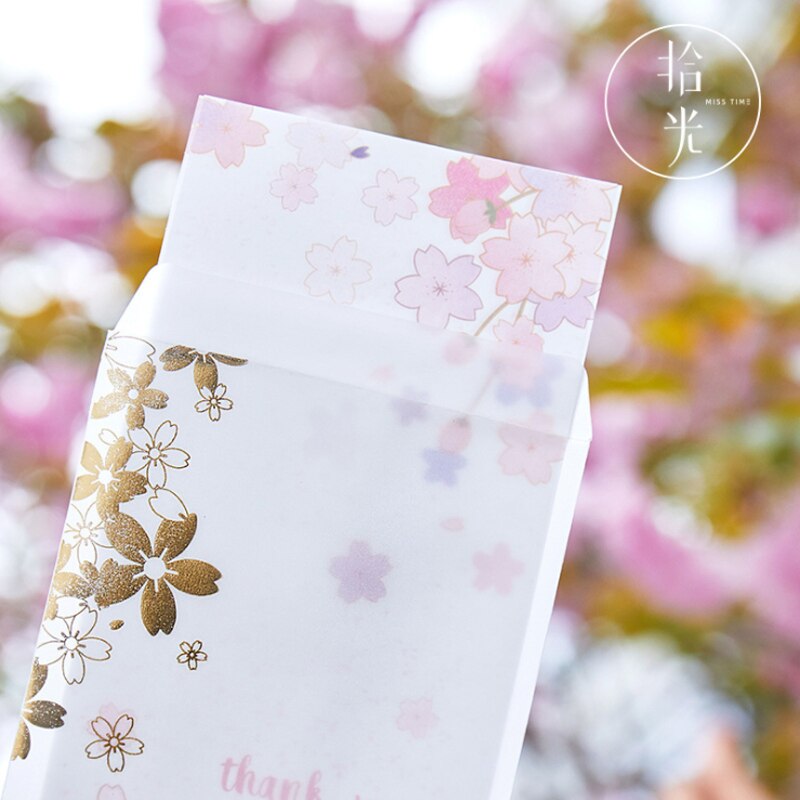 12pack Hyuna Little Flower Series Sulfuric Acid Paper Letterhead Pure Heart Dream Art Illustration 3 Envelope 6 Letter Paper set