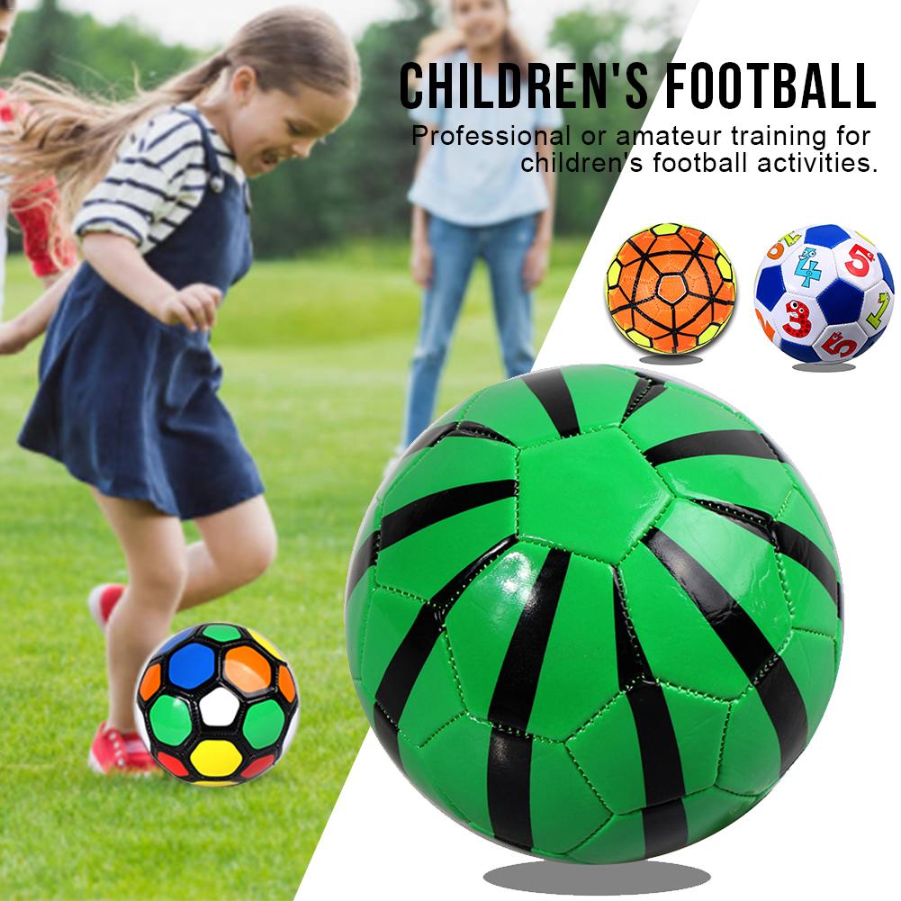 Children Football Ball Wear Resistant Soft PVC Inflatable Football Training Balls For Kid Boys And Girls Team Sports Fitness