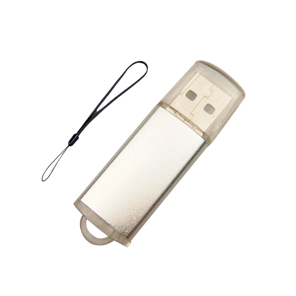 Metal USB Flash Drive 8GB 16GB 32GB 64GB 128GB Pen Drive 8 16 32 64 128 GB Pendrive Memory Stick Drives U Disk 2.0 Waterproof: WHITE / 16 GB