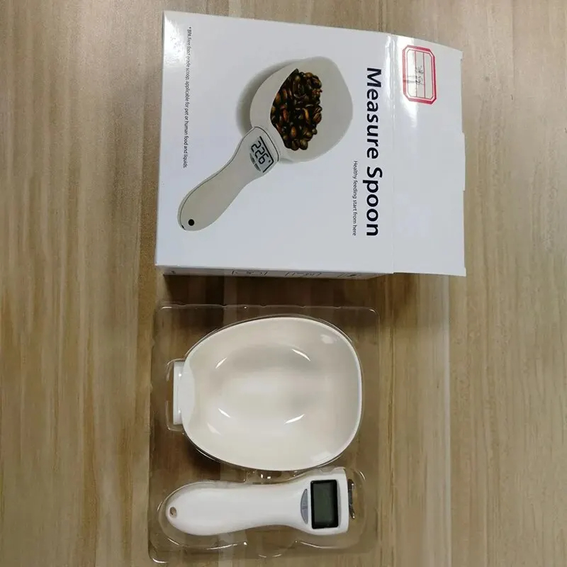 Katze Lebensmittel Skala LCD Elektronische Hundefutter Wiegen Tasse Haustier Fütterung Präzision Messlöffel Digital Anzeige Katze Zubringer