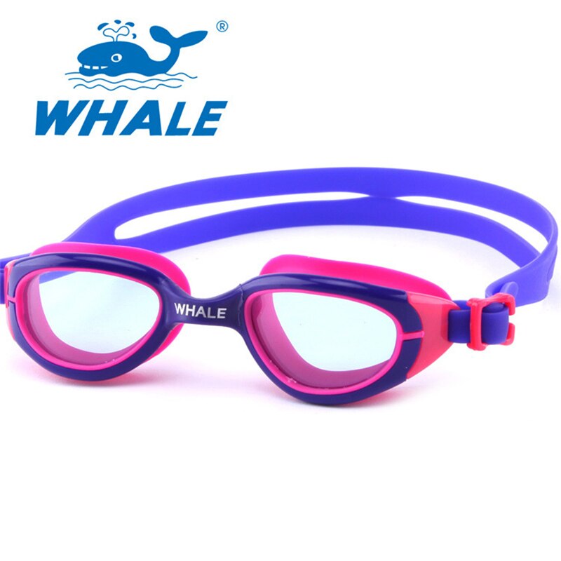 Walvis Babyzwemmen Waterdichte Zwembril Kinderen Anti-Fog Uv-bescherming Silicone Frame Zwembril Kind Kids Zwembad Bril