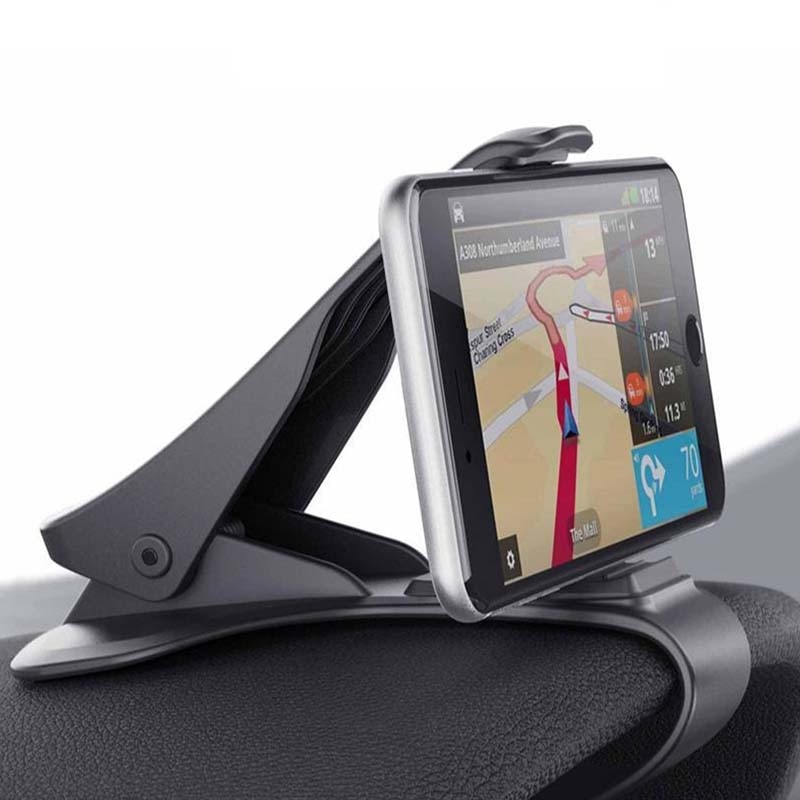 6.5 inch gps navigatie auto telefoonhouder beugel dashboard telefoonhouder in de auto voor universele mobiele telefoon clip montage standaard: Default Title