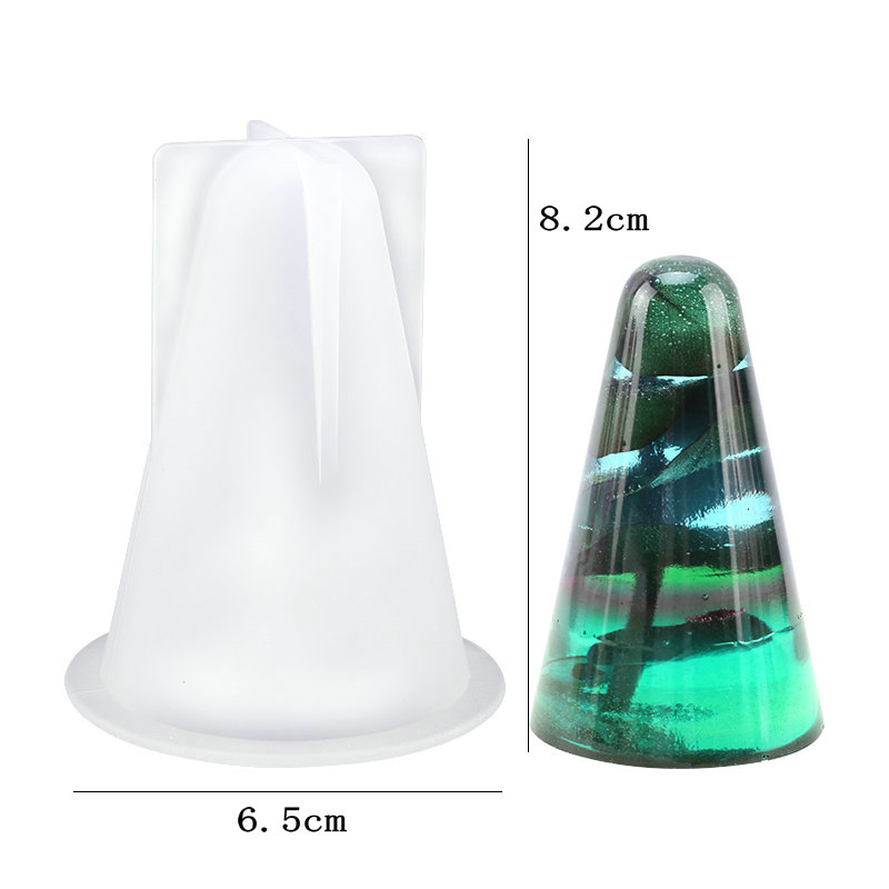 8 arten Ring Halfter Kegel Harz Formen Pyramide Silikon bilden für Harz Gießen DIY Schmuck Ring Anzeige Stand Kerze, der Handwerk: Rosa