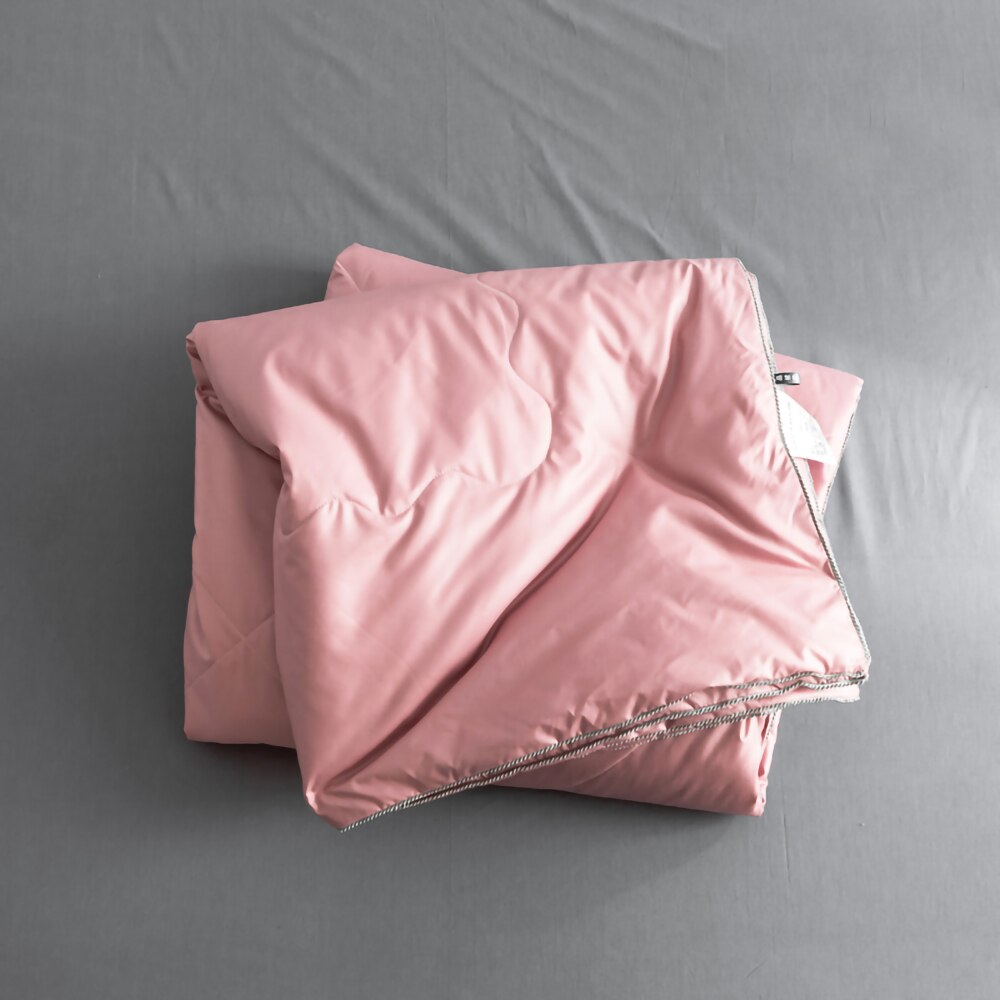 Edredón fino de verano, colcha acolchada, aire acondicionado, ropa de cama, cubierta de cama, textil para el hogar, novedad: 200x230cm / Pink