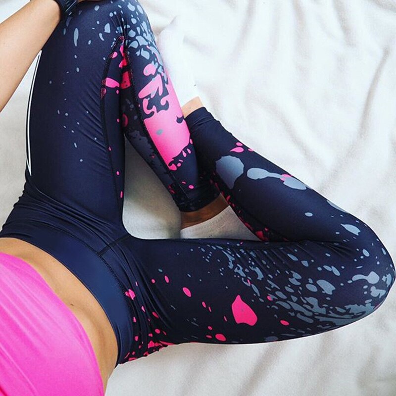 Women's High Waist Yoga Pants - Breathable & Elastic Sport Leggings