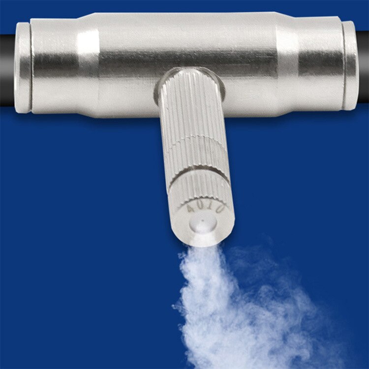 High pressure humidifier mist nozzle 20-70 bar fog nozzle 0.1/0.2/0.3/0.4/0.5mm misting system fogging machine part 10pcs/pack