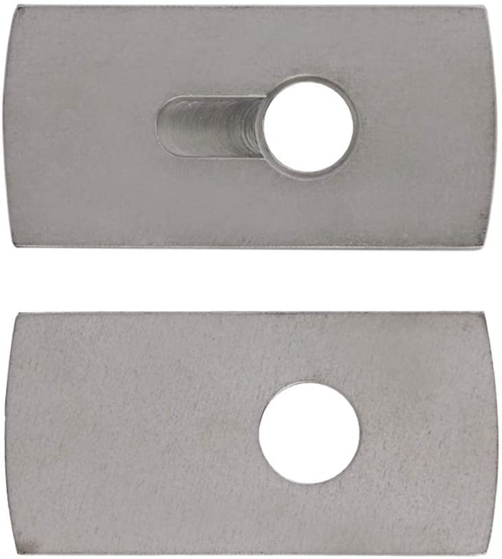 Lock Core Puller Accessoires, 2 Packs Flens, 5 Stuks Pakking, 10 Stuks Schroeven, slotenmaker Lock Puller Pick Lock Nail Puller: Flange