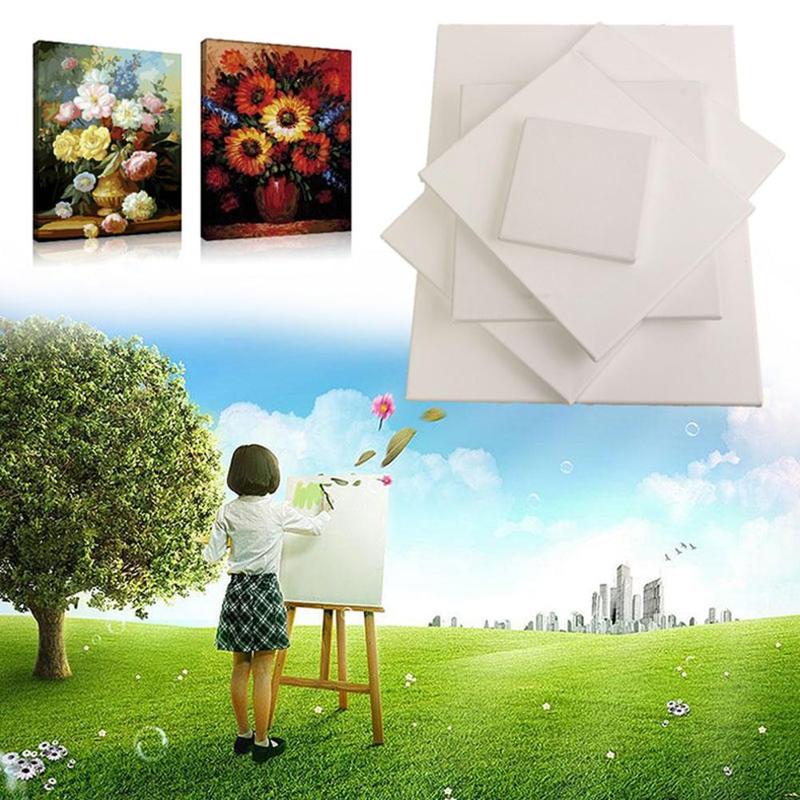 6Pcs Katoen Houten Frame Voor Canvas Olieverf Leeg Canvas Omlijst Acrylverf Voor Schilderen Ambachten Canvas Kunstenaar Art levert
