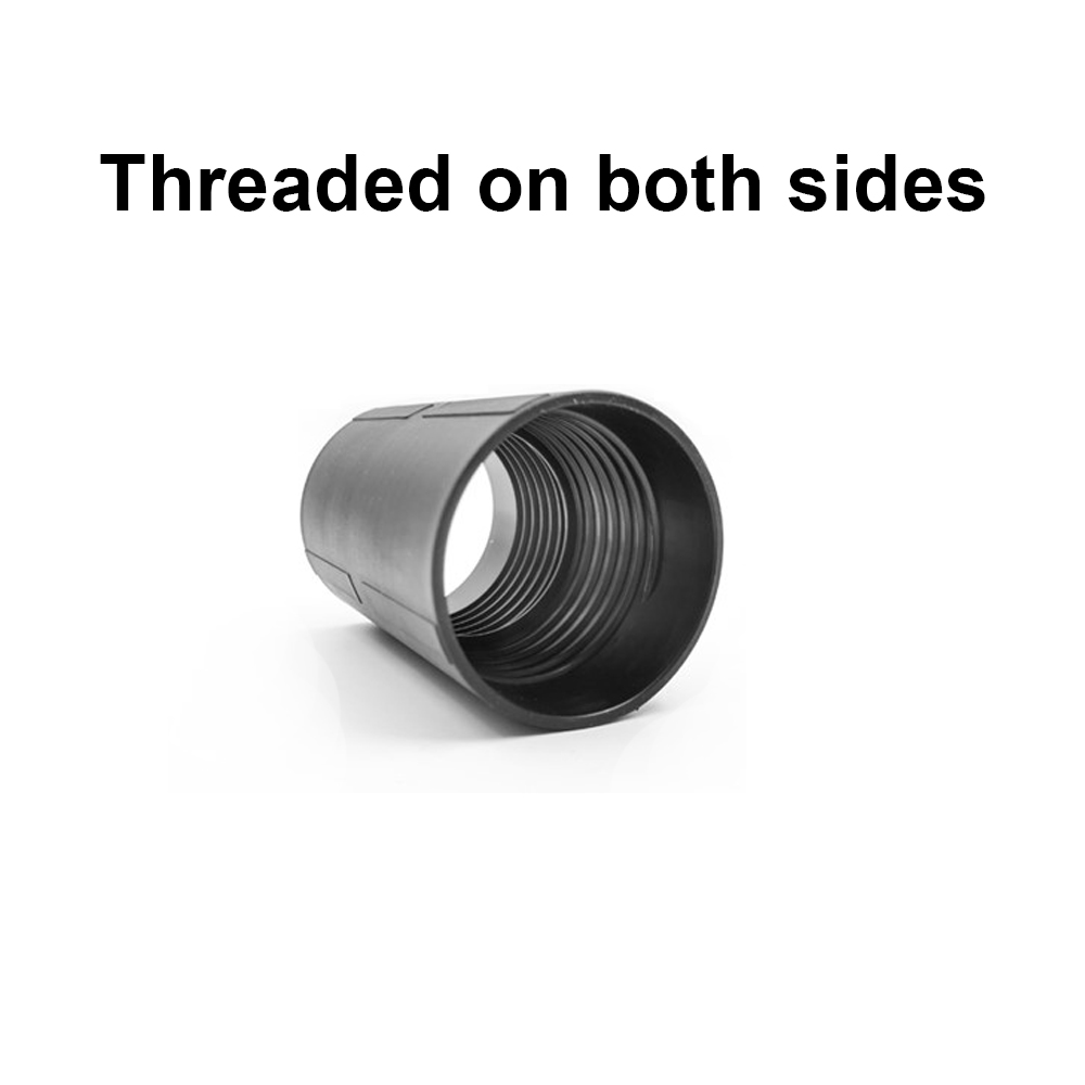 Conector de extensión manguera roscada adaptador de extensión de diámetro interior de 32/40/50mm/conector bidireccional accesorios de manguera de aspiradora
