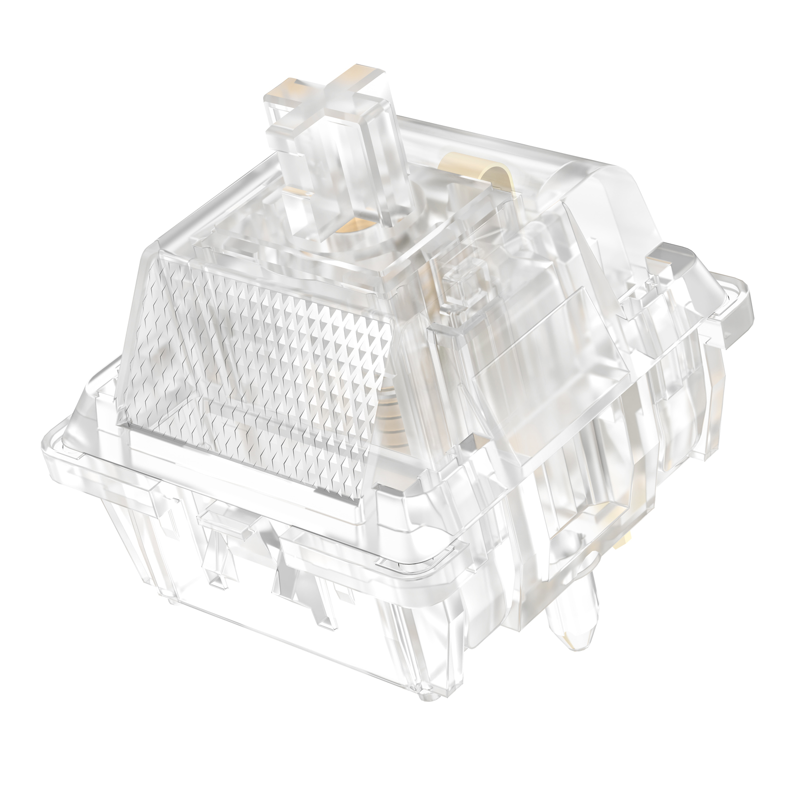 Durock Ijs King Tactiele Schakelaars, 68G Progressieve Veer Transparante Heldere Rgb-Schakelaar, 5 Pins Lubed T1 Tactiele Mechanische Schakelaar