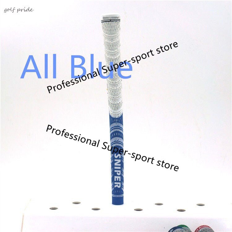 Directe Classic Whiteout Golf Grips Standaard Golfclubs Grips Rubber Katoen 13 Stks/partij 50G +-3: Blauw