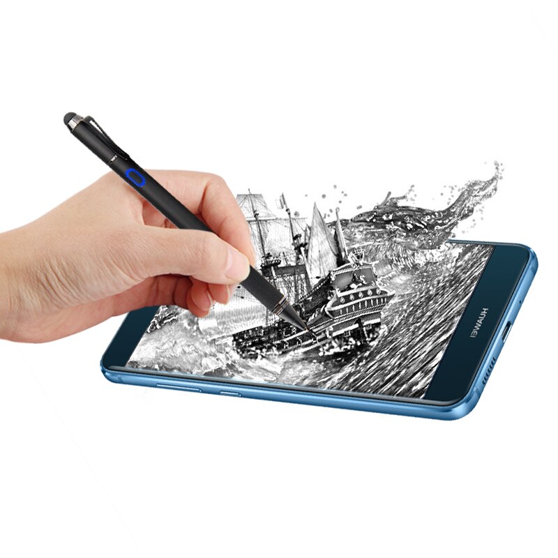Aktiv pen stylus kapacitiv berøringsskærm til huawei  p40 p30 p20 mate 30 10 20 pro lite nova 5t 3 3i 5 pro p smartphone