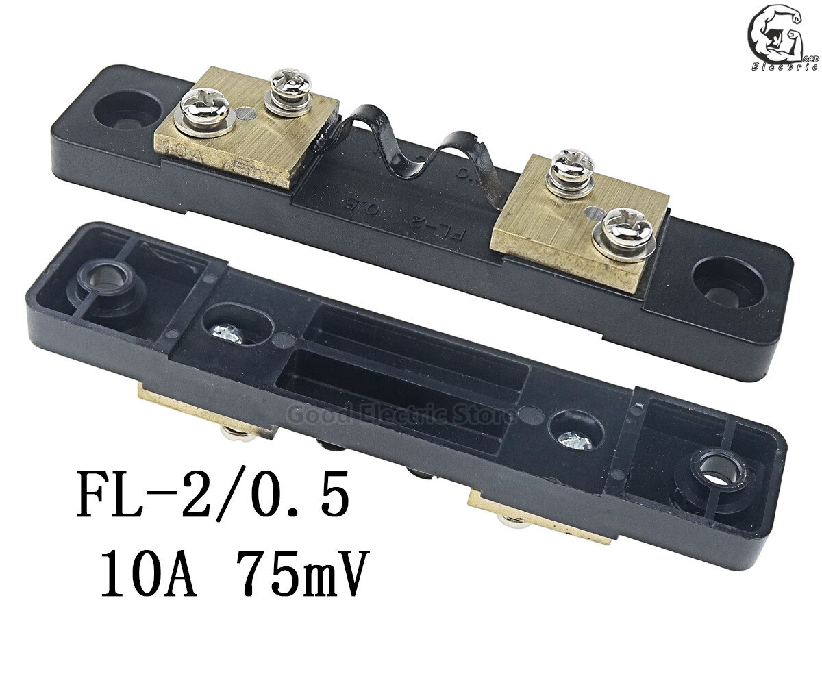 FL-2 50A 30A 20A 10A 15A 5A/75mV Externe shunt Strom Meter shunt widerstand Für Digital amperemeter Ampere Voltmeter wattmeter Meter: 10A 75mV