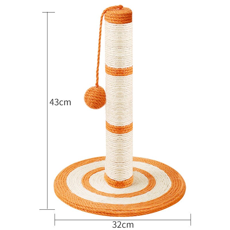 Sisal Cat Scratcher Cat Scratching Post Claw Sharpener Wearable Won't Fall Cat Climbing Shelf Funny Cat Toys Cat Supplies: Option 10