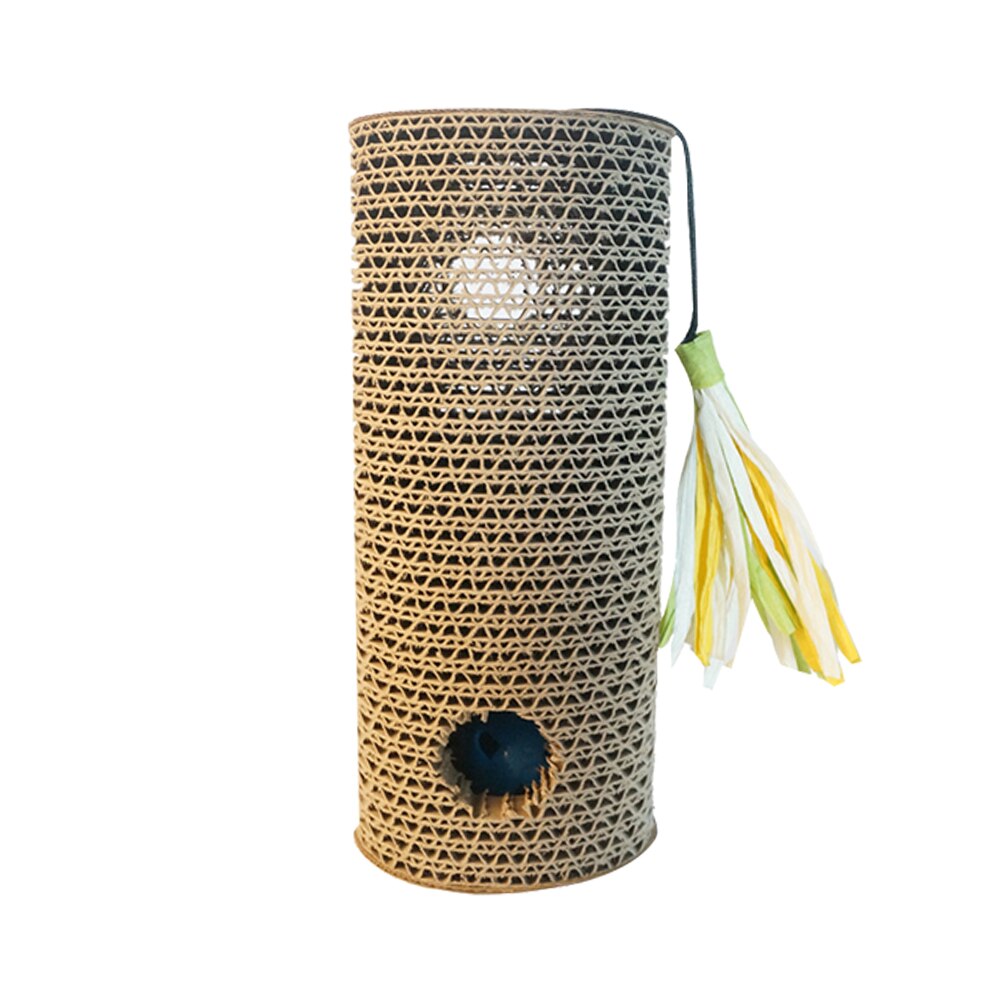 Cat Scratcher Pets Products Board Pet Cat Corrugated Paper Scratching Supplies Scratching Post For Cat Houses: 10x23.3cm