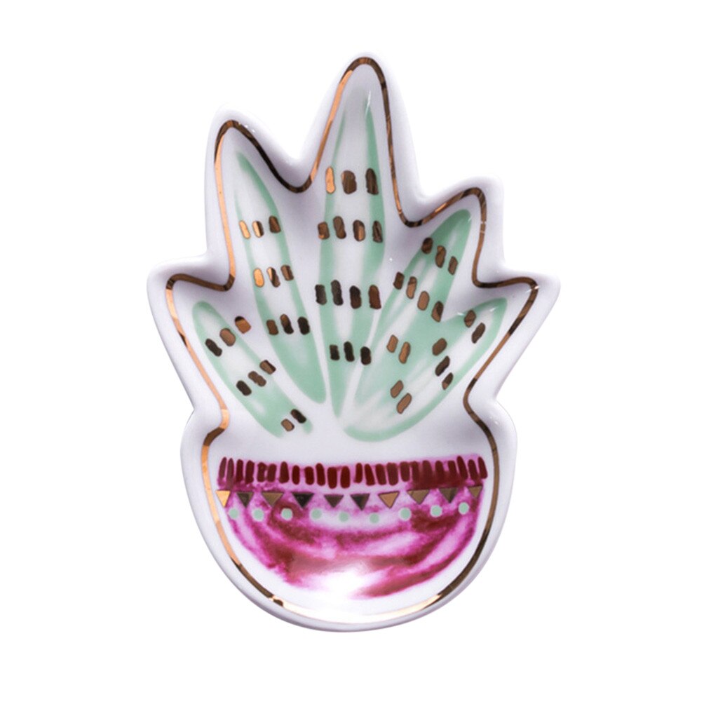 Interessante dessertbord keramische sieraden plaat decoratie home decoratie fruit dessert handschoenen decoraties: D