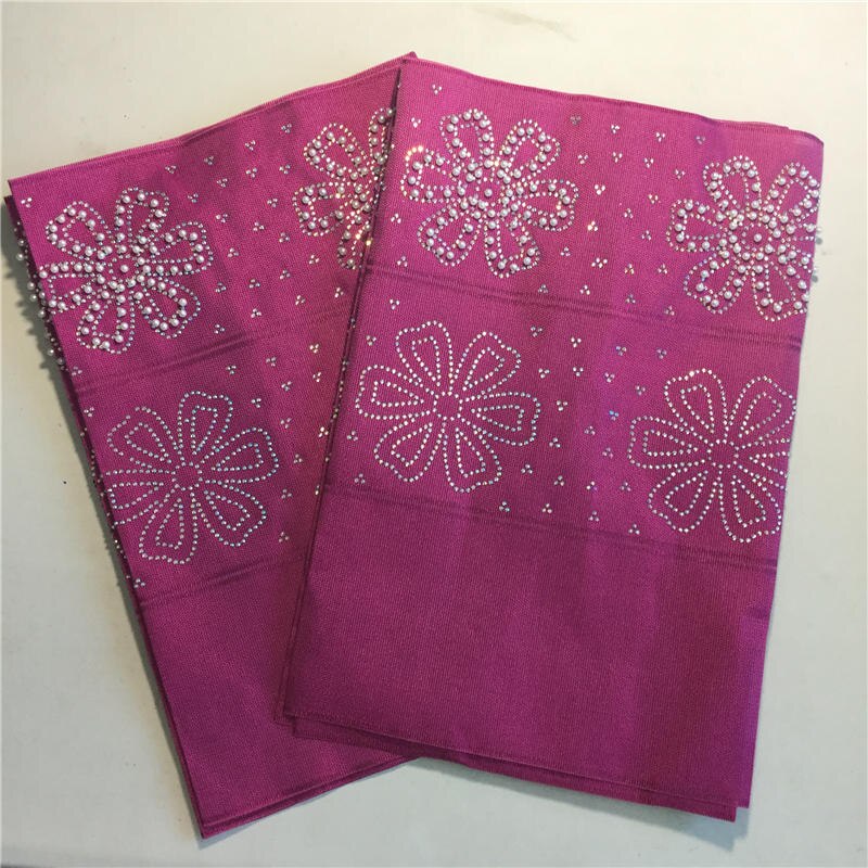 les plus récentes pierres et perles africain aso oke headtie wrapper aso ebi femmes headtie 5 couleurs disponibles gele headtie 30