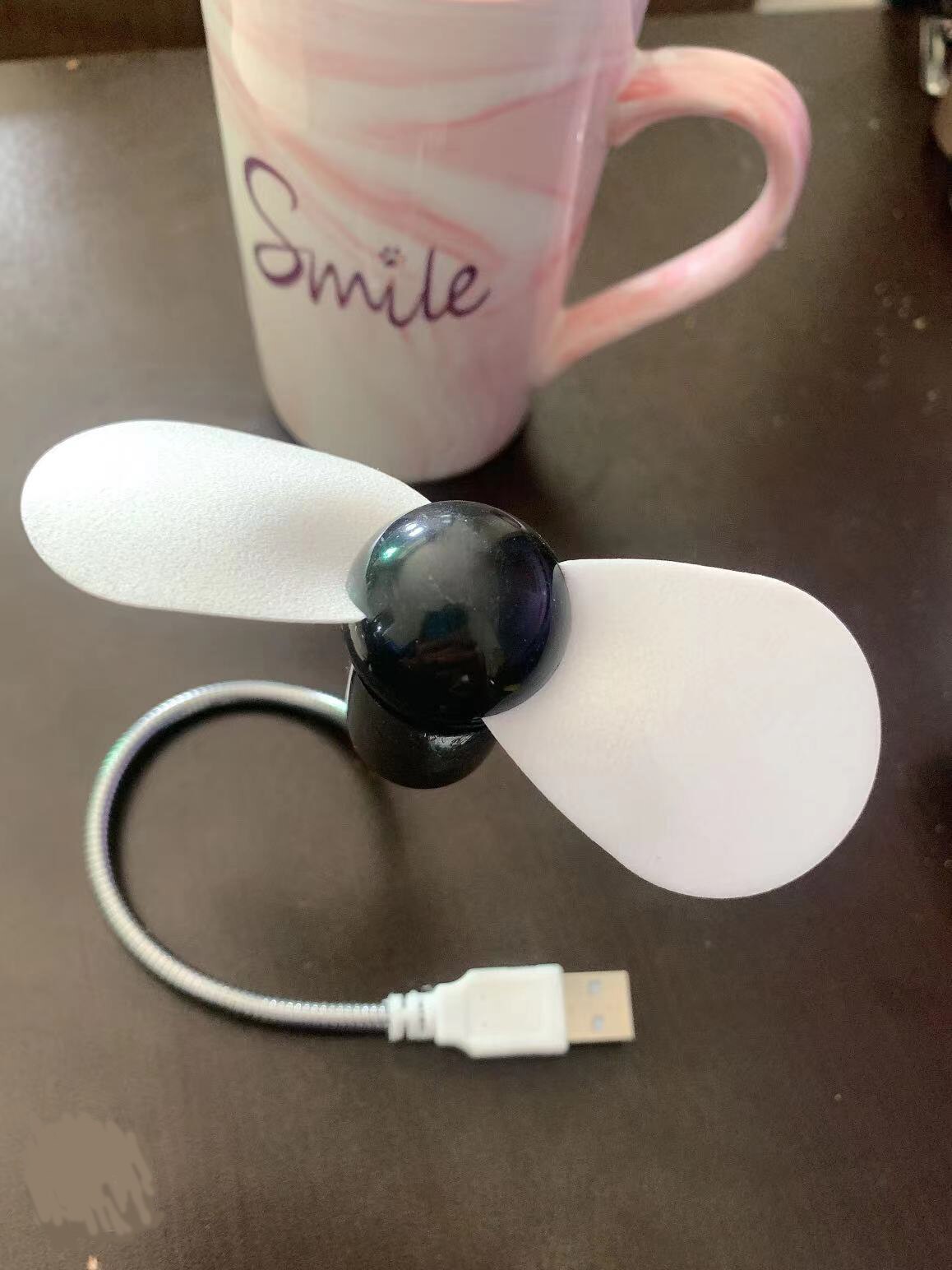 1pc Flexible Mini USB Cooling Fan Cooler For Laptop Desktop PC Portable Low Noise Flexible Goose Neck Cooler Fan