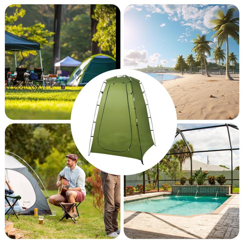 Tiendas de campaña emergentes portátiles, tienda de ducha de privacidad, accesorios espacios para acampar, para senderismo, playa, baño de ducha al aire libre