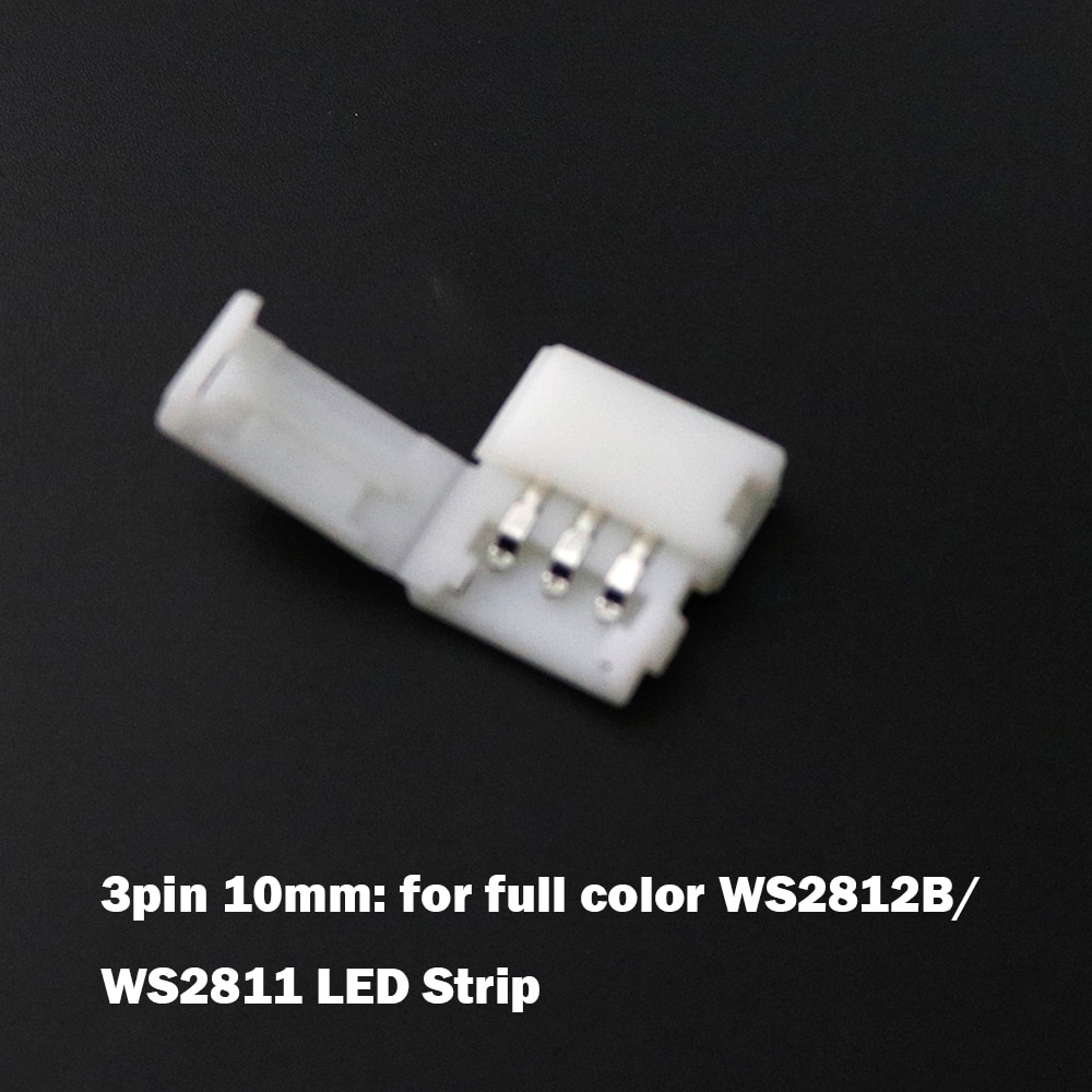 5 PCS LED Strip Connectors 2pin 8mm/2pin 10mm/4pin 10mm/5pin 10mm /5pin 12mm/6pin 12mm Gratis Lassen Connector voor strip