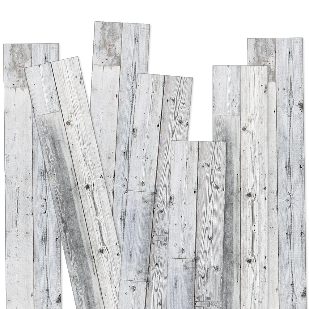 7Sheets/Set Houten Vloer Sticker Waterdichte Zelfklevende Floor Decoratieve Tegel Sticker Woonkamer Slaapkamer Huis Decoratie: EWF052