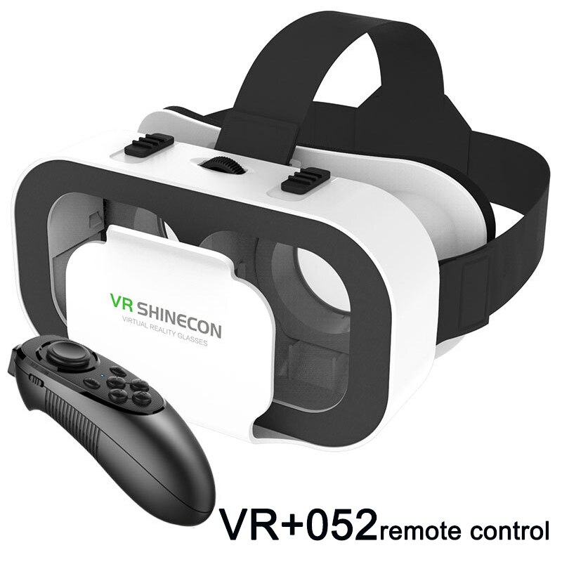 Vr Headset Helm Smart Virtual Reality Bril 3D Bril Virtual Reality Bril Vr Headset Voor Google Met Controllers: with 052 remote