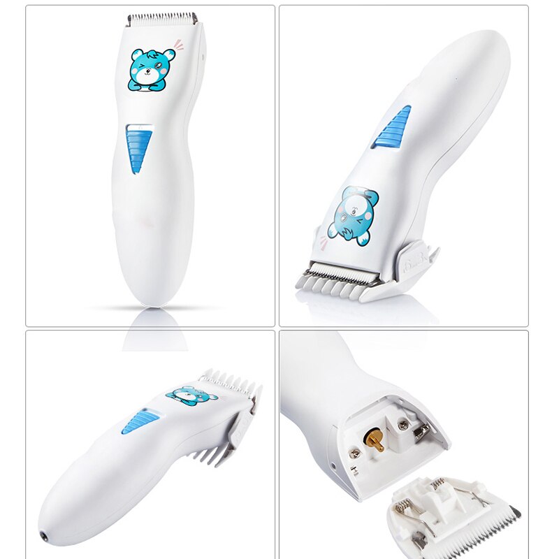 Baby Hair Clipper Electric Hair Trimmer Mute Charging Child Fader Shaving Bald Knife Baby Scissors Home Hair Cutting Machine