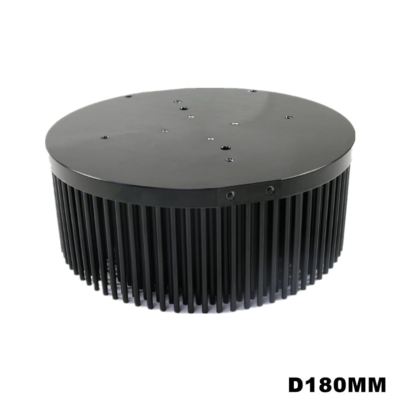 KsGrowl 100W Aluminium LED kühlkörper 180mm Stift Flosse Vor-gebohrt heizkörper Vor-gebohrt für Kolben CREE CXB3590 Bürger clu058 1825