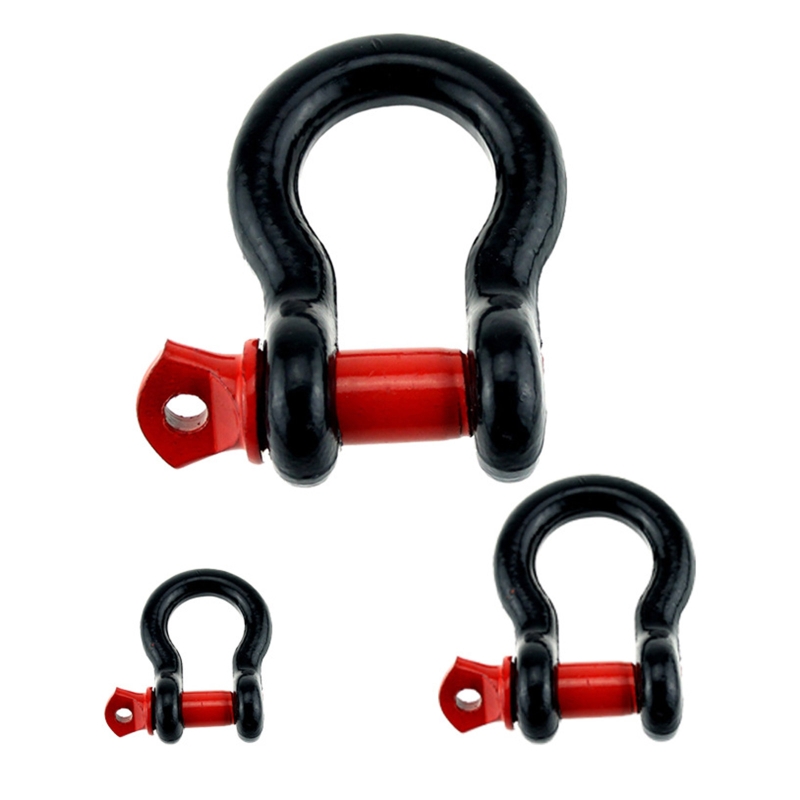 Trailer Truck Cargo Fixed Buckle Anti-rust Iron U-hook 2.0 T/4.75T/6.5T for Cars Heavy Duty Off-Road Recovery Hook