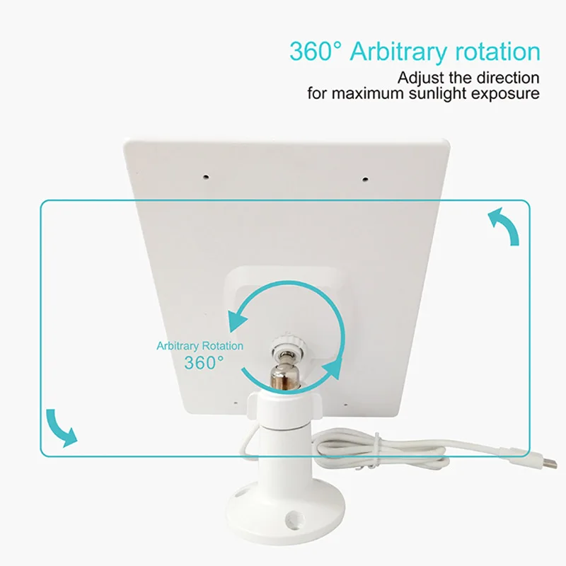 10w panele słoneczne typu c 5v mikro ładowarka ogniw słonecznych do kamer bezpieczeństwa, mały system oświetlenia domowego