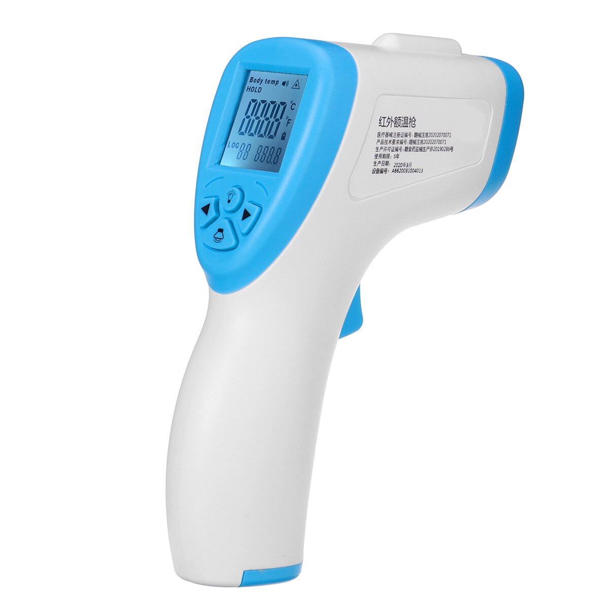 På pilsner berøringsfritt kroppstermometer panne digitalt infrarødt termometer bærbar termometer baby/voksen temperatur