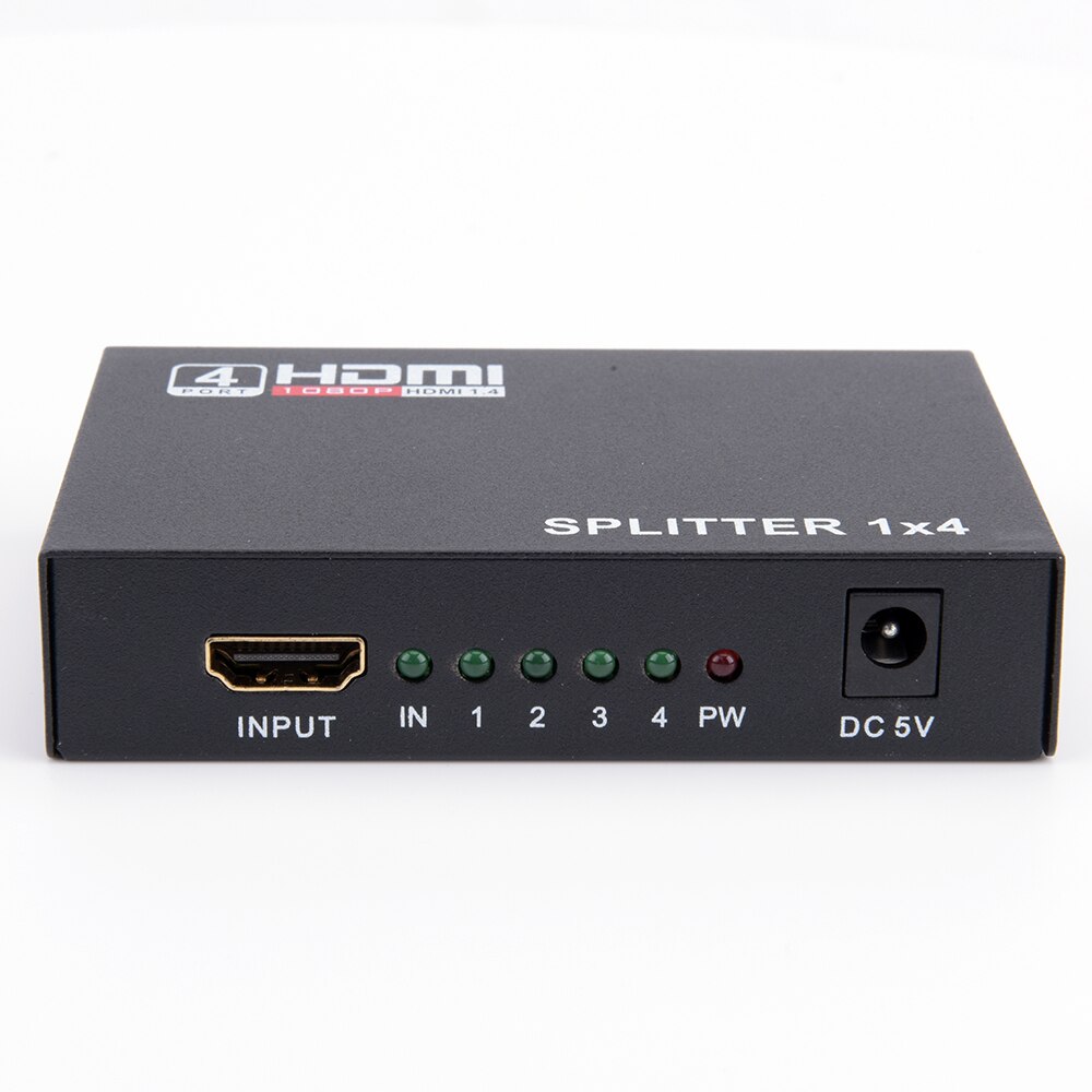 Fabriek Prijs 1080P 3D Hdmi Splitter 1X4 1 In 4 Out Hdmi Splitter