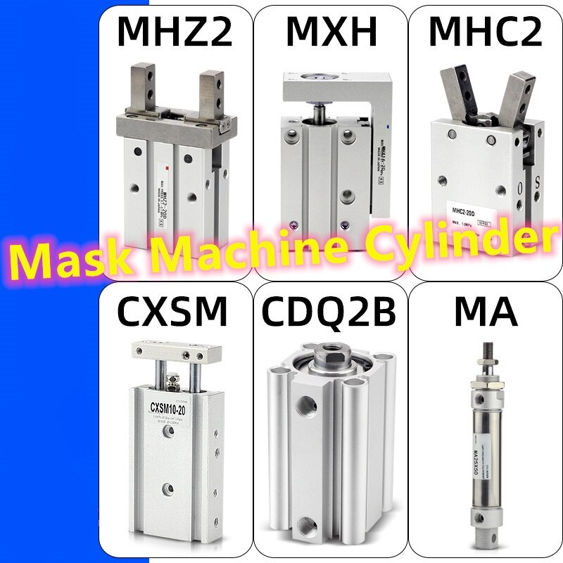 Maske maschine zylinder Schwimm gemeinsam HFZ16 MHZ2-16D CXSM6-10 CXSM10-50 CXSM10-60 HFY20 MHC2-20D HLH16-20S TN25X10 sauerstoff HRQ10A