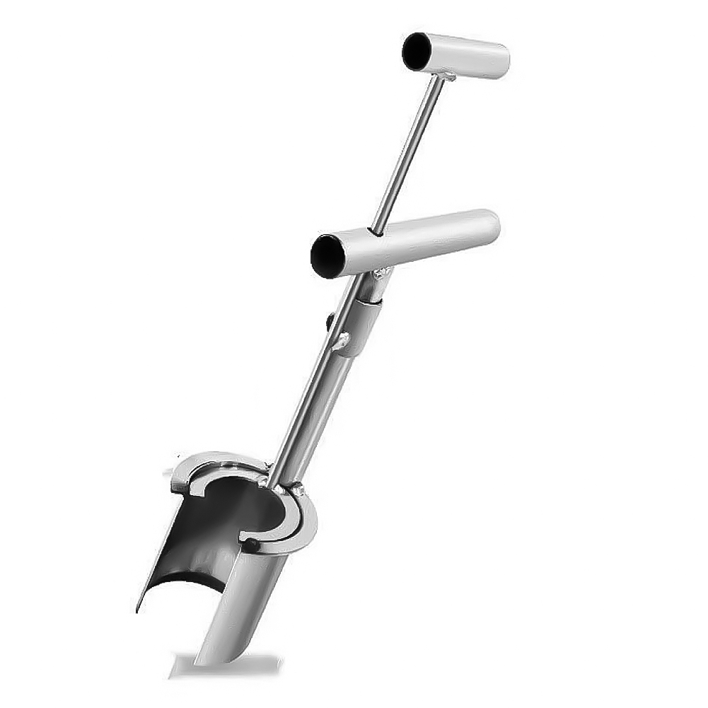 Handheld Garden Barrel Transplanter Stainless Steel Digging Seedlings Artifact Agricultural Puncher Planting In Greenhouse