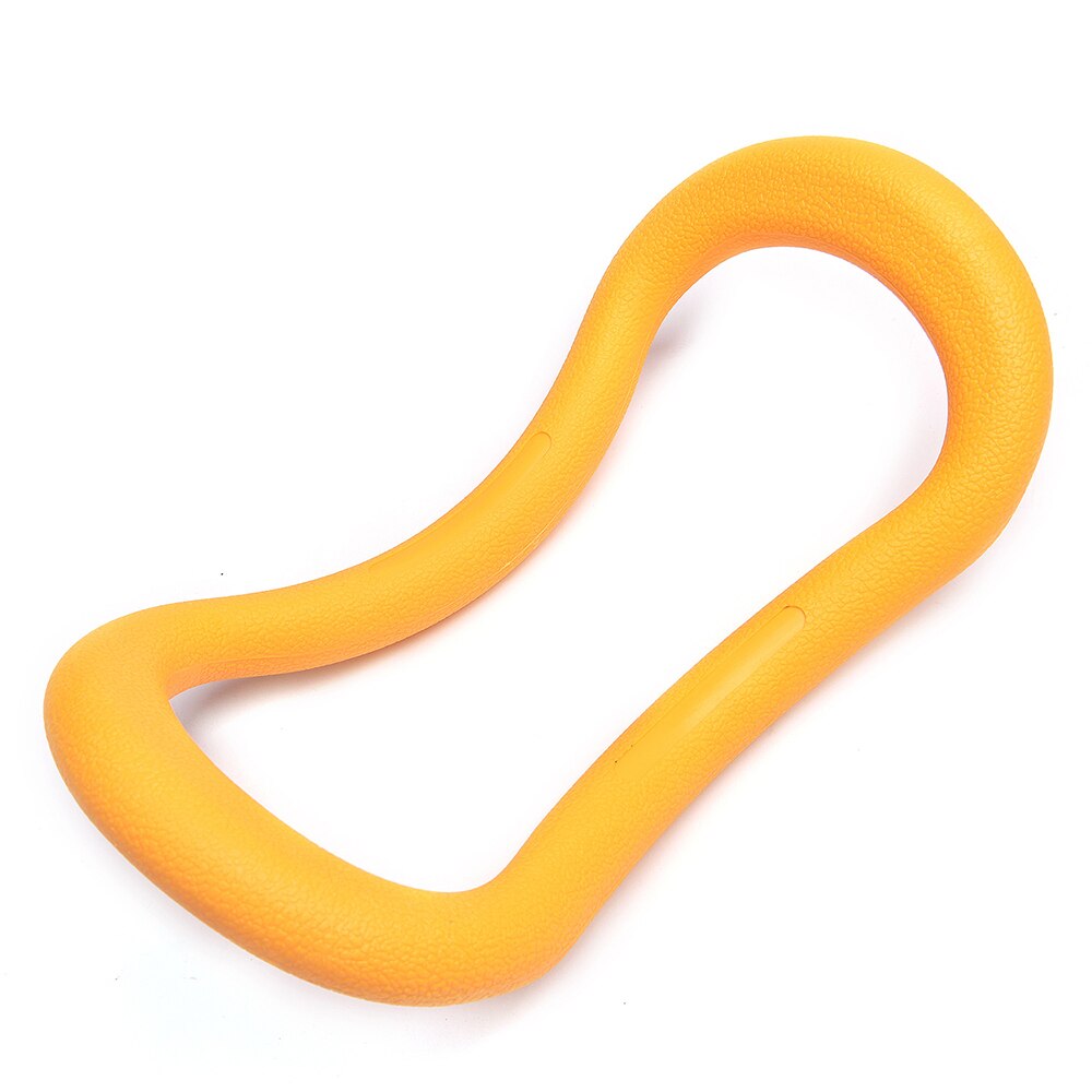 Tpe Yoga Ring Hard Skin Textuur Scrub Lajin Student Ligament Trekken Pilates Fitness Apparatuur: Oranje