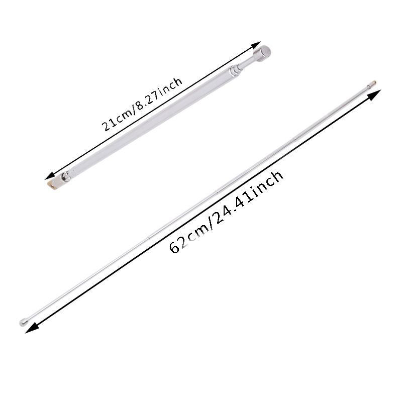 Antenne Radio Tragbare 4-abschnitte TV Antenne Teleskop Drehbare Antenne Antenne Für Radio TV Antenne Stange Teleskop Antenne NEUE