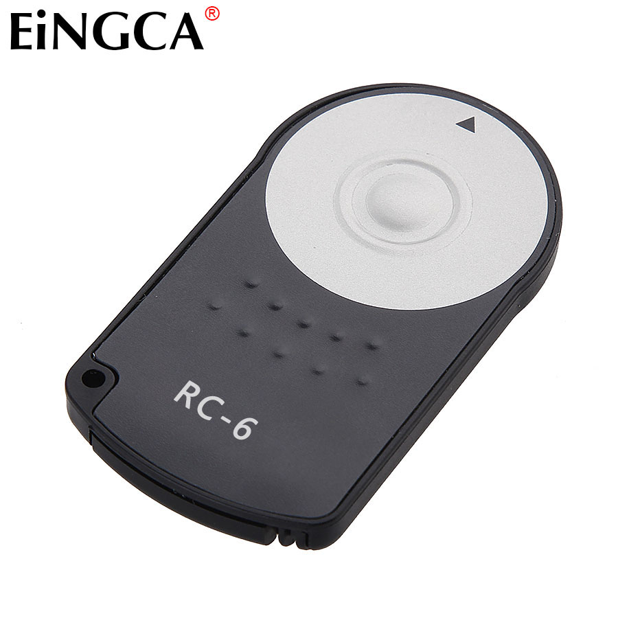 ¡Sin batería! DSLR, cámara, Control remoto, RC-6 para Canon 60D 70D 80D 5D 6D 7D 450D 500D 550D 600D 77D 650D 700D 750D 800D