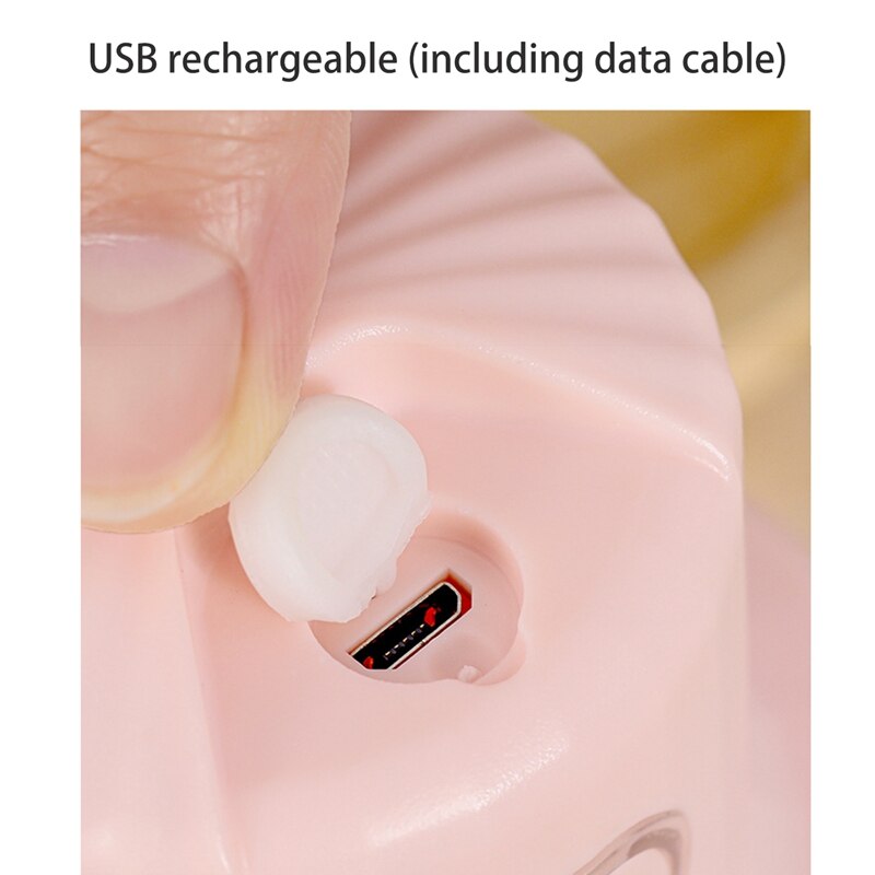 Elektryczny mini żywności czosnek siekacz USB przenośny kuchnia mięwięc procesor wodoodporny, Tcut owoce cebula warzyw, 250Ml