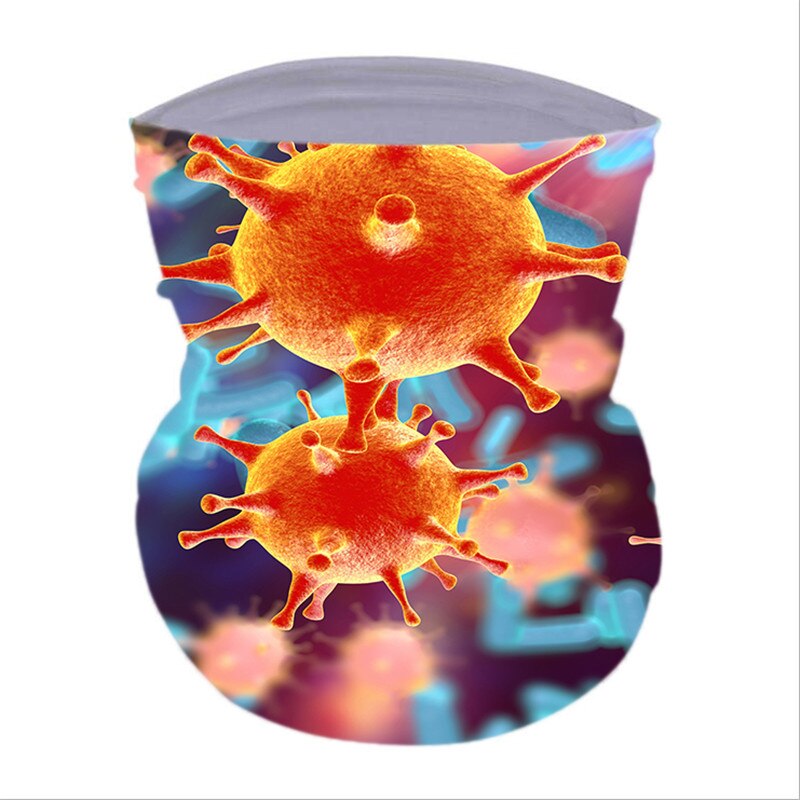 Kvinder halstørklæde ring tørklæde hals gamacher trykt hovedtørklæde bandanas tube pandebånd unisex motorcykel kranium bandanas magisk tørklæde