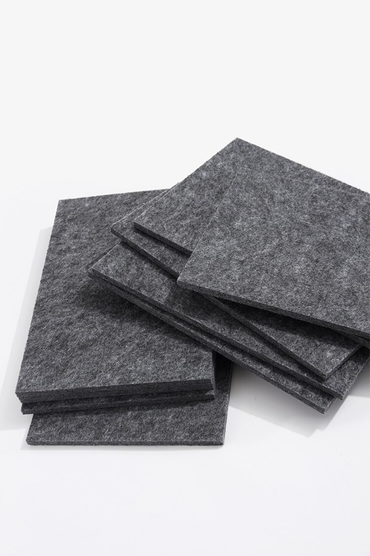 Noise-reducing felt, shock-absorbing mat, sound-insulating mat, high-density hard felt, to reduce the noise of chopping leather