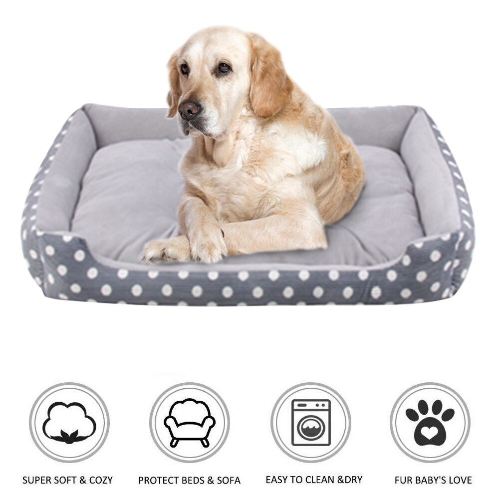 Hiver chien chat couverture douce flanelle chiot chats Couches coussin pour animaux de compagnie lit dormir couverture housse de coussin fournitures pour animaux de compagnie chats