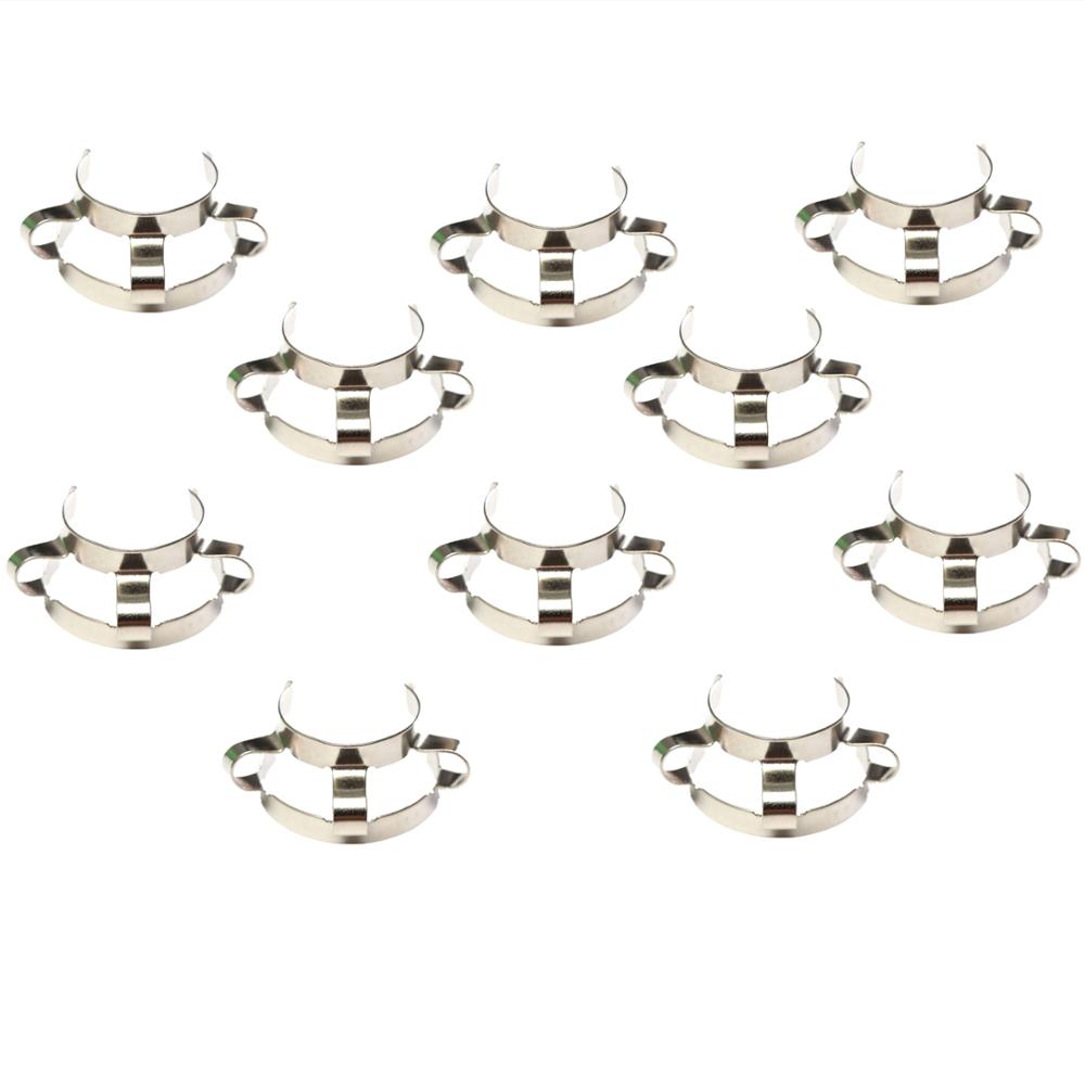 10PCS 14/23,14/20 Stainless Steel Clip,Keck Clamp,For 14# Glass Ground Joint