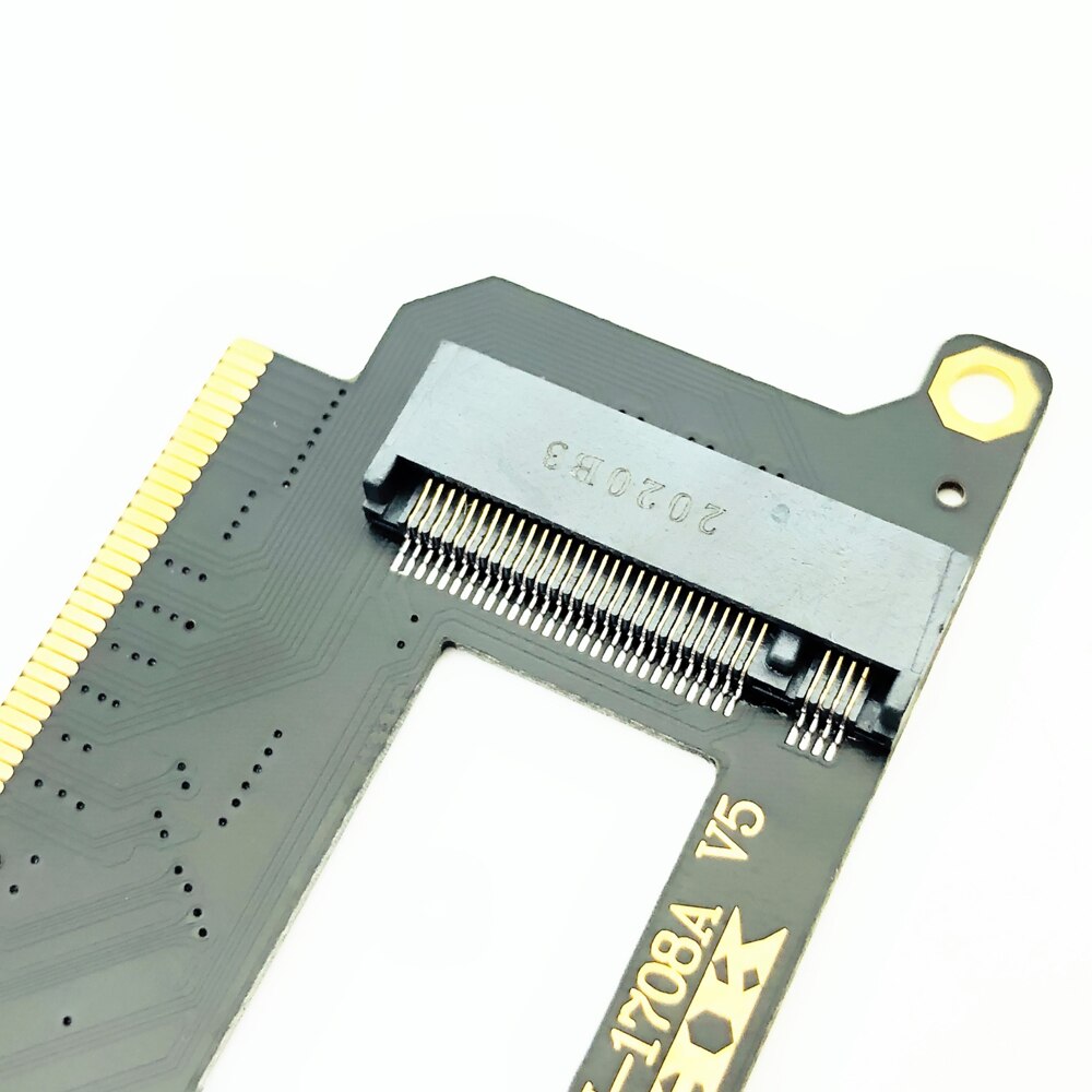 A1708 nvme -adapter för macbook nvme pci express pcie till m .2 ssd -adapterkort n -1708a för macbook pro retina 13 "  a1708