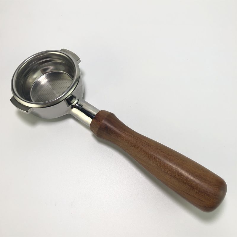 Coffee Machine Handle Universal 58mm Commercial Accessories Solid Wood Set Q39B