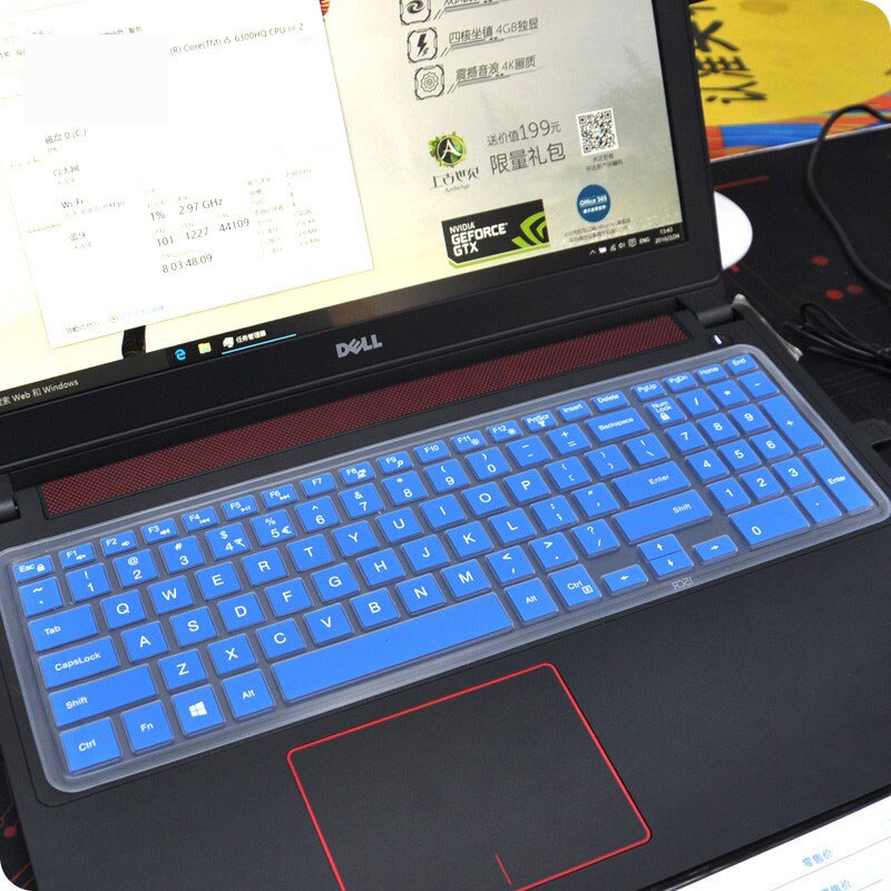 Laptop keyboard cover Protector for Dell inspiron 15 5547 15C 3000 5000 15mr 15CR 3543 15M Ins 15CR-1518L15CD 15MD 15MR M3541R
