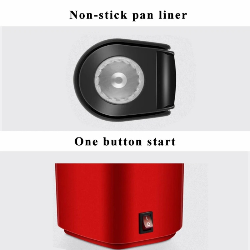 Macchina per popcorn Macchina per popcorn completamente automatica ad alta velocità Macchina per popcorn elettrica per popper ad aria per la cucina domestica