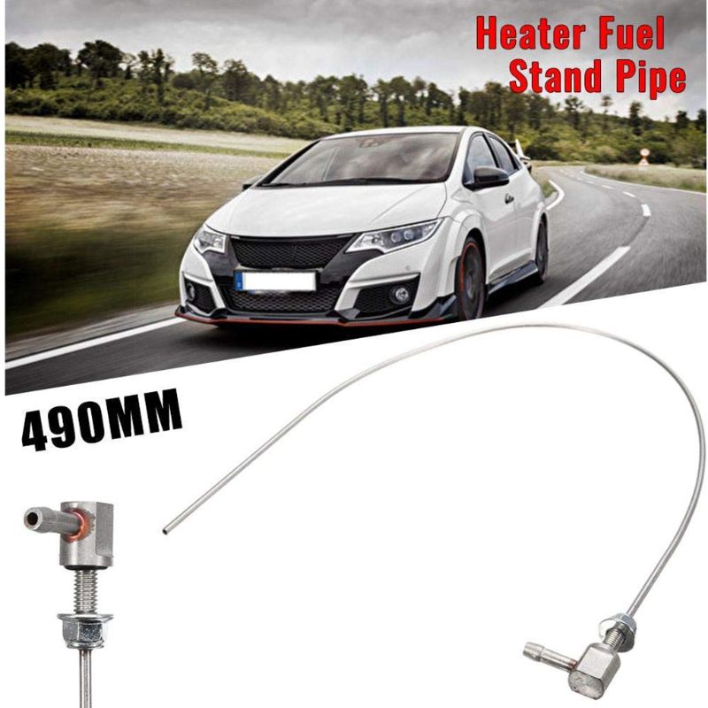 Heater Fuel Stand Pipe 490mm Fuel Tank Pick Up Low Profile Standpipe For Fuel Tank Unit Installation