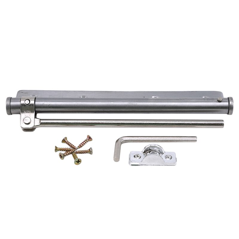 Furniture Hardware Automatic Close Adjustable Door Closer Stainless Steel Automatic Spring Latch