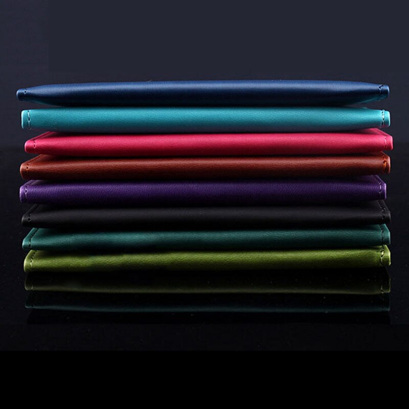 1 PC Unisex Women Men Travel Passport Holder PU Leather Purse Cover ID Credit Card Holder Wallet